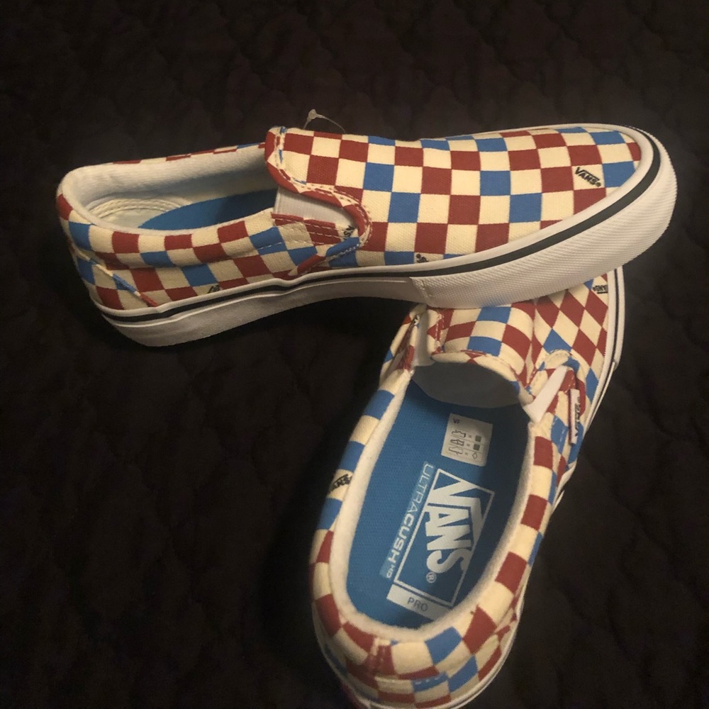 Checkered Vans Slip On Sneaker